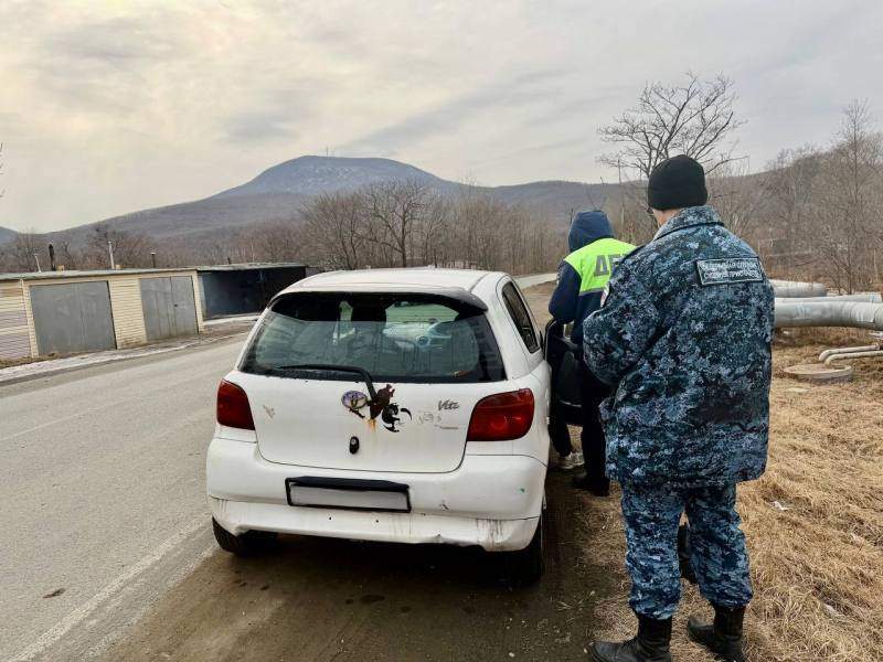 Гроза должников на дорогах Фокино: рейд ГИБДД и приставов выявил нарушителей