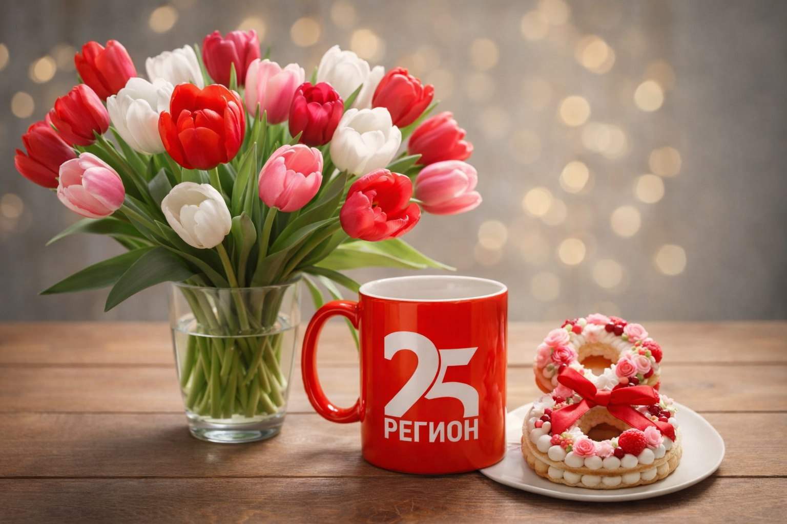 Команда телеканала 25 РЕГИОН поздравляет приморских женщин с 8 Марта 