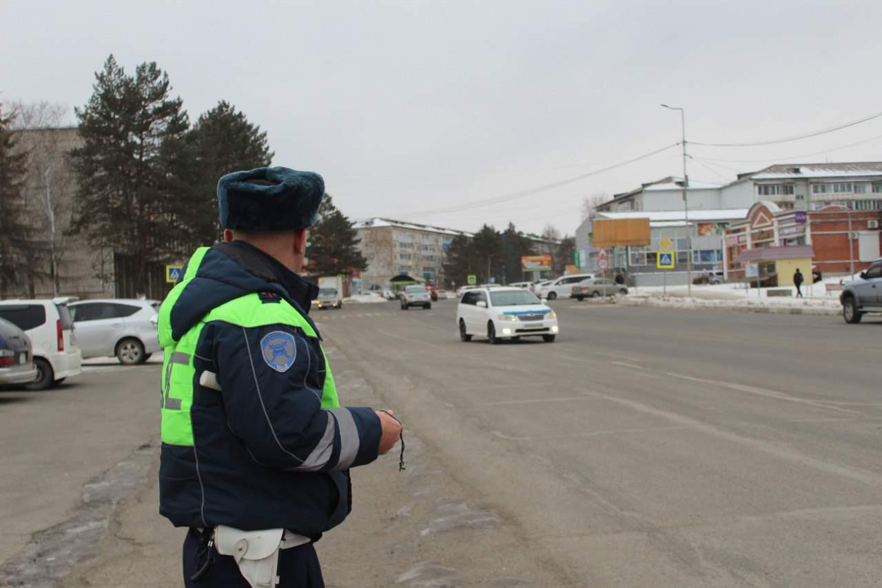 Полиция Пожарского округа с «заботой» останавливают местных водителей 
