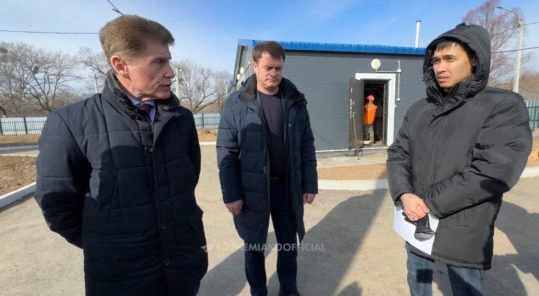 Губернатор устроил разнос подрядчику на Партизанской водозаборной станции