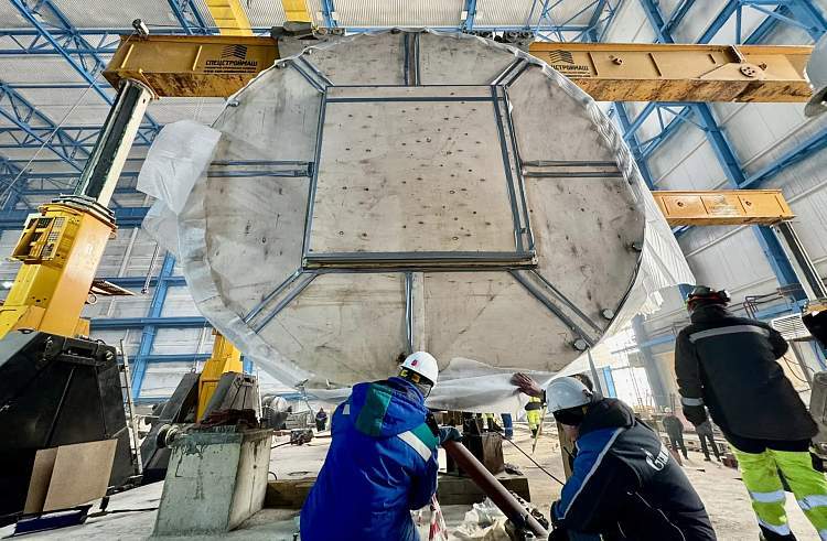 Новая Артёмовская ТЭЦ-2: в крае появилась первая газотурбинная установка 