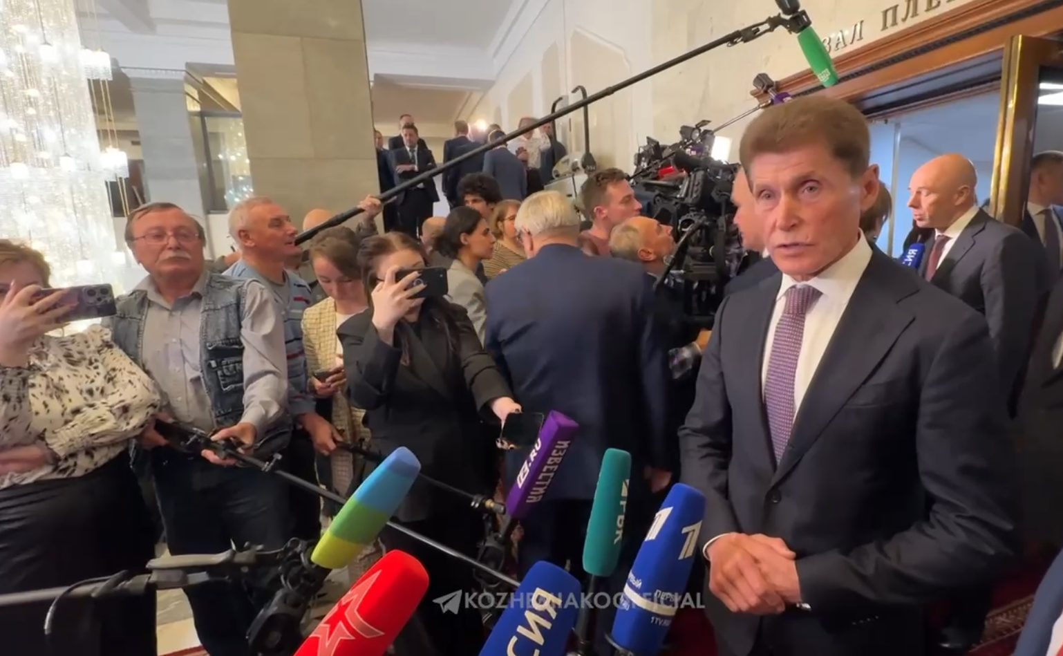 Госдума утвердила кандидатуру Олега Кожемяко на должность полпреда в ДФО