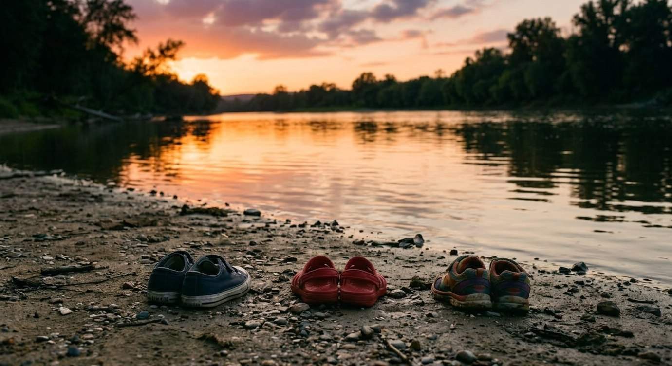 По колено в воде, по уши в беде: в Уссурийске детей уберегли от опасности